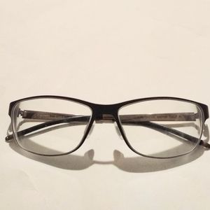 Orgreen Denmark Unisex Titanium Mat Purple – Shiny Gold Eyeglass Frame